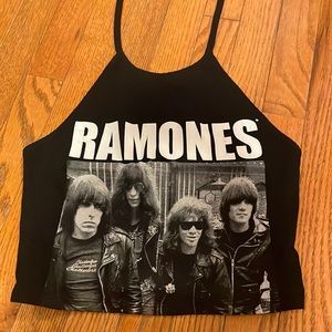 Band halter top